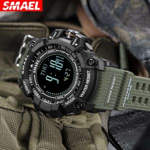 Tactisch horloge heren buiten militaire elektronische horloge waterdichte multifunctionele grote dial horloge