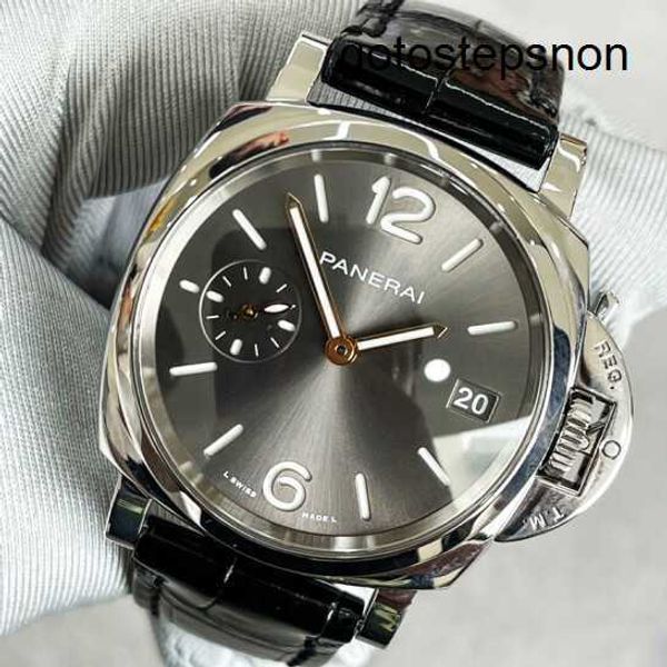 Montre tactique de poignet Panerai mécanique mécanique masculine de montre masculine de montre étalage étanche.