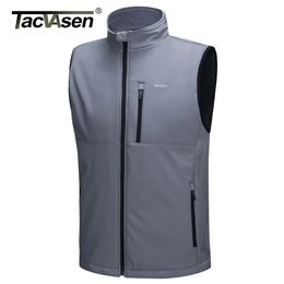 TACVASEN léger randonnée Golf gilets hommes coupe-vent sans manches pêche vestes course gilets hydrofuge voyage hauts 240301