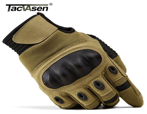 TACVASEN gants tactiques militaires hommes Airsoft armée gants de Combat jointure dure doigt complet moto gants de chasse écran tactile Y2002998107