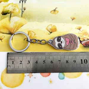 Tafree Chemical Instruments Art Resin Key Chains Alcohol Lamp DNA Testbuis 2D -afbeeldingen Acryl Pendant Sieraden YKX247