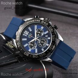 Tag Watch 2024 Bekijk chronograaf Designer luxe horloge hoge kwaliteit voor heren met doos F1 Watch Quartz Movement Waterdichte roestvrijstalen staalriem 9AB1 -tags HEUR