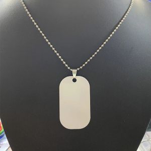 Tags Livraison gratuite 10pcs / lot Tags d'armée métal