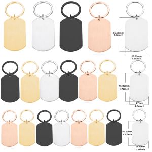 Tags 20/50 / 100pcs ID de compagnie militaire ID militaire TALLE Personnalized en acier inoxydable Keychain à 3 taille Pet Dog Tag Cat Accessoires de haute qualité