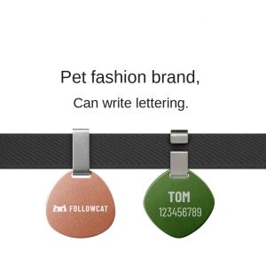 Tags Personnalisation Dog Tag Laser Gravure Pet Tag Tag Dogs Accessoires Collier Collar accessoires 2pcs ACCESSOIRES PUPPY LACOS PARA PET