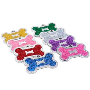 Tags Nieuwe 20 Stuks Gepersonaliseerde Bone Dog ID Tag Gegraveerde Pet ID Naam Puppy Dog Tag Hanger Halsband Puppy Halsband Hond Hanger Accessoires