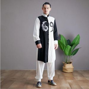 Tai Chi costumes hommes automne Kungfu exercice vêtements homme vêtements professionnels Style chinois Wushu compétition Performance costume