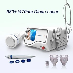 TAIBO 10W Diode Laser 980 nm Machine de retrait vasculaire / Équipement Diode Laser 980 Veines d'araignée / machine vasculaire laser 980 nm