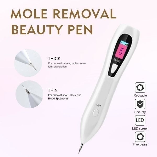 Taibo Meat Mole Repoval Instrument / Wireless Tattoo Pen / Skin Care Machine pour Utilisation du salon de beauté