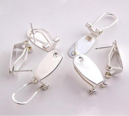 Taidian Silver Fingernail Oreing Motring Post Fomen Beadswork Brokwelry Bijoux de fabrication de 50 pièces / lot17169410