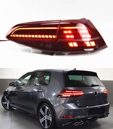 Feu arrière pour VW Golf 7 7.5 LED clignotant feu arrière 2013-2019 frein de course arrière antibrouillard voiture accessoires automobiles