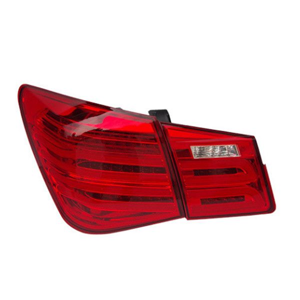 Luces traseras para Chevrolet Cruze 2009, luces traseras LED DRL, luz trasera para correr, luz antiniebla, Ojos de Ángel, lámpara de estacionamiento trasera