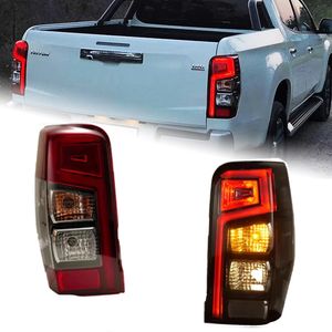 Taillight Styling voor Mitsubishi Triton L200 20 19-2023 Tail Light LED DRL Running Signal Brake Reversing Parking Light