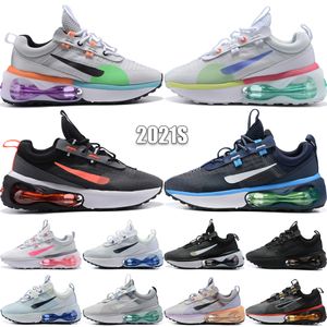 Top 2021S Hommes Femmes Chaussures de course 2021 Obsidian Lime Glow Barely Green White Pure Violet Venice Triple Black Smoke Grey Outdoor Sneakers Taille 36-45