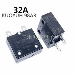 Taiwan Kuoyuh Overcurrent Protector Overload Switch 32A 98Ar -serie Automatische reset Motorinstrument Waterpompbeschermer
