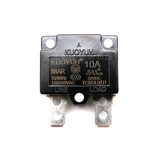 Disyuntores 10A 88AR Serie Taiwán KUOYUH Protector contra sobrecorriente Interruptor de sobrecarga Restablecimiento automático