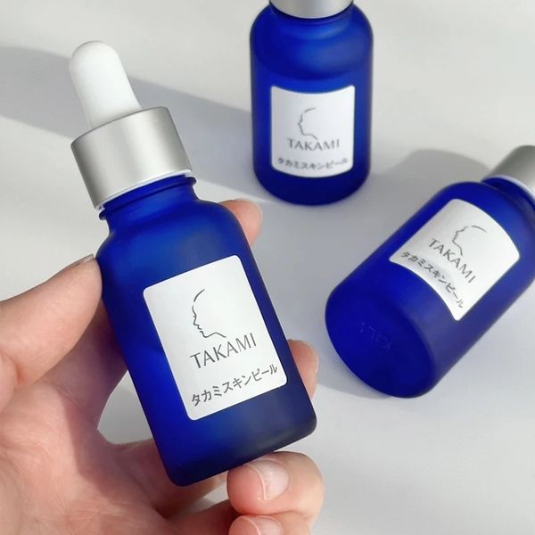 TAKAMI – Essence anti-acné, rétrécit les Pores, nettoie les points noirs, petite bouteille bleue, sérum hydratant, apaisant, entretien de la kératine