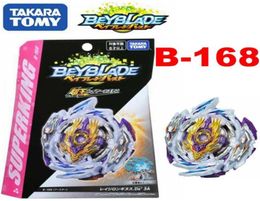 Takara TOMY BEYBLADE Super King B168 Furious Holy Gun Overlord Blast Metal Fusion Battle Gyro Top Toy para niños regalo 201213478622