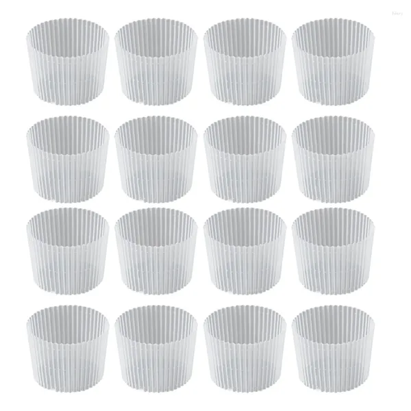 Conteneurs à emporter 100 pièces manchon de tasse en plastique le mariage couverture de bouteille isolée thermique ensembles Homef manches de café fournitures boisson portable Vei