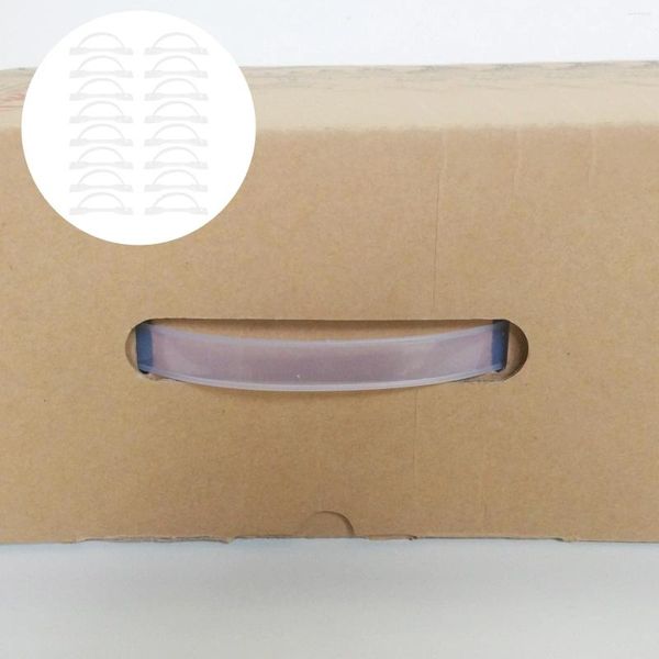 Conteneurs à emporter 100 ensembles de boîte à gâteaux poignée multi-fonctionnelle Grab Cajas Para Cupcakes Carton avancé levage pratique en plastique portable