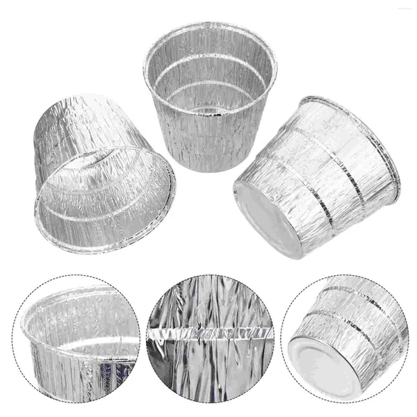 Saque los contenedores 12 PCS Linero de tambor Bucket Foil BBQ BABETABLES DESPADA