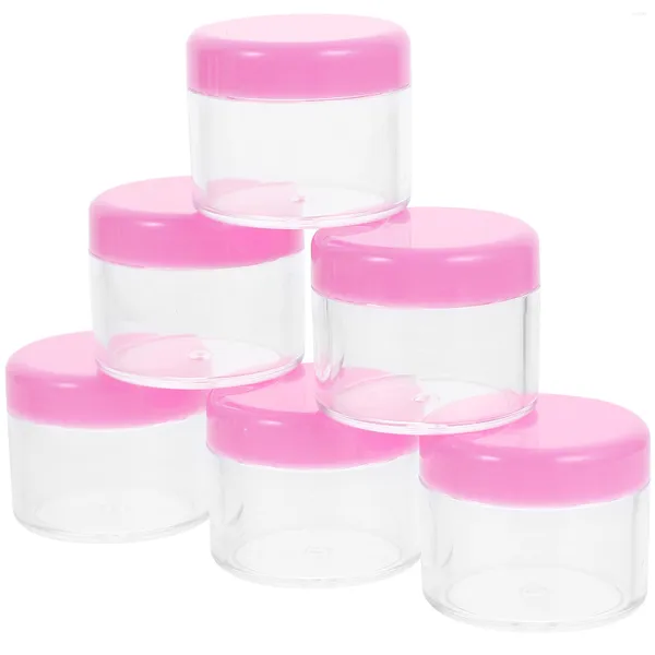 Conteneurs à emporter 12 pièces couvercles distributeur de Lotion soins de la peau petits pots en plastique voyage