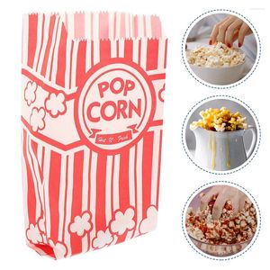 Conteneurs à emporter 20 pièces sac d'emballage de pop-corn voitures Cupcake Toppers sacs en papier cadeau en vrac boîtes de four à micro-ondes pour soirée cinéma