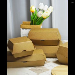Tiens à emporter des conteneurs jetables à récipient alimentaire Cupcakes Catering Box Packaging