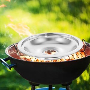 Sortez des conteneurs Drip Tray Burner Bowl Gadgets Gadgets Remplacement du poêle Bargon Grill Pandes de gaz