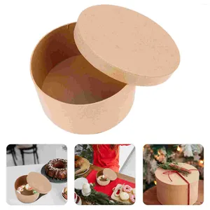 Schakel containers uit rond crackers cakebox Sweet Case Home Baking Accessoires Geschenk accessoire Kast Cookie Packing Supplies Paper