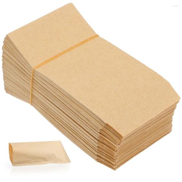 Contenedores para llevar Bolsa de semillas Soporte para almacenamiento de maíz Envasado de trigo Bolsa de arroz Bolsas de papel Kraft vintage Bolsas multifuncionales Polen de granja