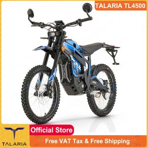 Talaria TL4500 Véhicule tout-terrain électrique Vélo tout-terrain électrique 60 V 45 Ah Vitesse de la batterie 85 km/h Puissance de pointe 8 000 W Couple maximal 276 N.m 120 km Kilométrage