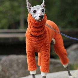 Talkie 4 couleurs toison vêtements pour chiens hiver long collier collier de chien sauthe veste pour grands chiens allaskan malamut manteau chaud saut de combinaison