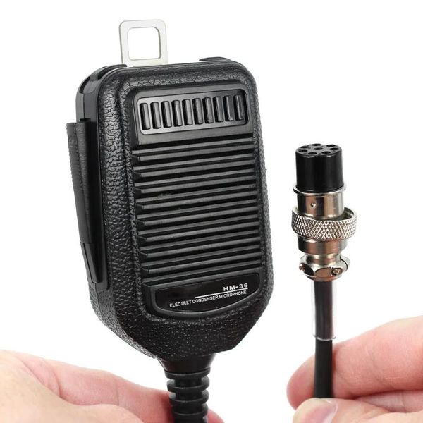 Talkie 8 broches Hm36 micro micro pour Icom Hm36 Ic718 Ic775 Ic7200 Ic7600 Ic25 Ic28 Ic38 autoradio talkie-walkie Mobile