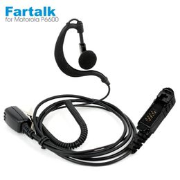 Talkie casque écouteur pour Motorola Xir P6600 P6620 Xpr3300 Xpr3500 Mtp3250 Dp2000 Dep550 Mtp3100 Mtp3150 talkie-walkie Radio bidirectionnelle