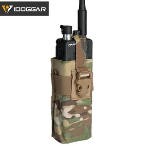 Talkie IDOGEAR, bolsa de Radio táctica para chaleco RRV, Walkie Talkie MOLLE MBITR TRI PRC148 152, bolsa de herramientas táctica Airsoft 3552