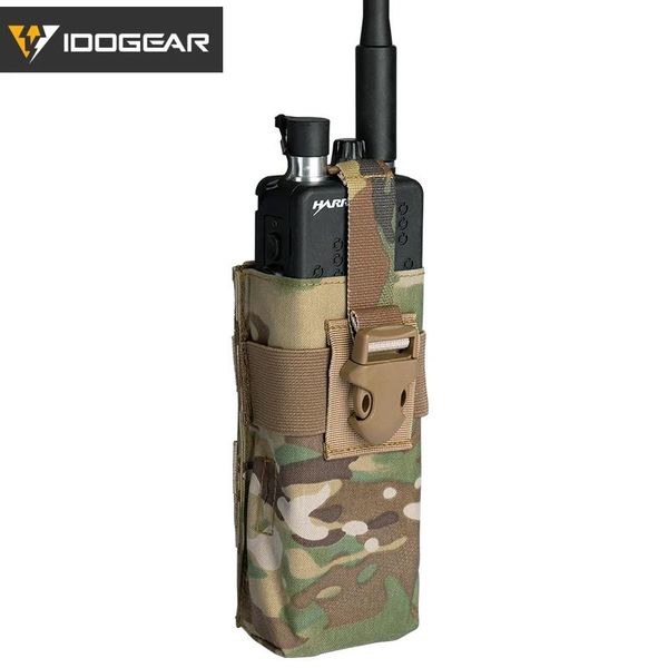 Talkie Idogear Tactical Radio Pouche pour RRV Vest Walkie Talkie MOLLE MBITR TRI PRC148 152 AIRSOFT TACTICAL TOOL SCHECH 3552