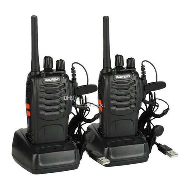 Talkie Original Baofeng BF88E portátil portátil Walkie Talkie 1500MAH PMR 16 Canales BF88E Handy Radio