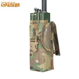 Talkie tactique Molle Radio talkie-walkie pochette taille sac support poche Portable Interphone étui Prc 148/152 Radio pochette chasse