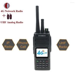 Talkie Walkie Talkie AnySecu 4G Network Radio R1560 Linux System Work met RealPplatform UHF Transceiver 400520MHz 2800MAH Portable