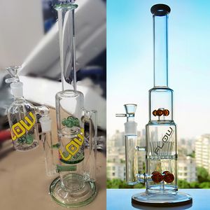 Vidrio alto Bong Hookah Reciclaje de aceite Dab Ligas Fab Perc Perc Bubbler Buber de agua gruesa Shisha Tipes Accesorio