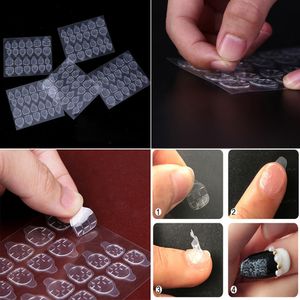 TAMAX dubbele zijde nagelgelei lijmlijmsticker plakkerige tape transparante nagellijm voor nep valse nagels kunstdecoratiehulpmiddelen diy