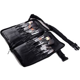 Tamax NA015 brosse de maquillage cosmétique professionnelle sac de tablier en PVC artiste ceinture sangle support de sac de maquillage portable