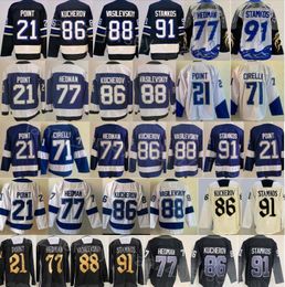 Hommes 2024 Hockey alternatif 86 Nikita Kucherov Maillots Reverse Retro 88 Andrei Vasilevskiy 91 Steven Stamkos 21 Brayden Point 77 Victor Hedman 71 Anthony Cirelli