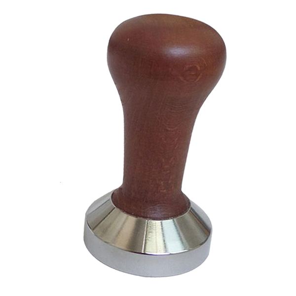Tampers 495157.558mm Home Espresso Coffee Maker Coffee Bean Tamper Usiné Coffee Tamper Base Barista Tool and Equipment Machine 230628