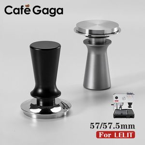 Tampers 57mm 57.5mm Koffie Sabotage Constante Druk 30lb Springs Gekalibreerd Aanstampen Voor Lelit Gereedschap Flat Base Koffie Accessoires 230628