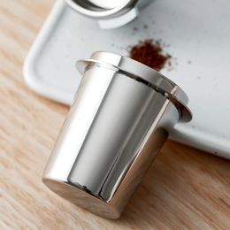 Tampers 58 mm 51 mm Koffie Dosering Cup Sniffing Mok voor espresso machine slijtvaste roestvrijstalen koffie Dosering Cup druppel 230503