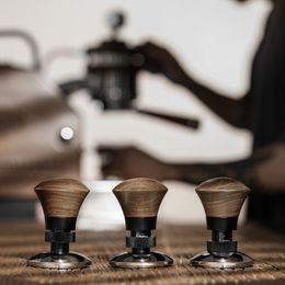 Tampers MHW 3BOMBER 58 35 mm Espresso Premium Barista Coffee met gekalibreerde lente beladen verstelbaar niveau tampinggereedschap 230508