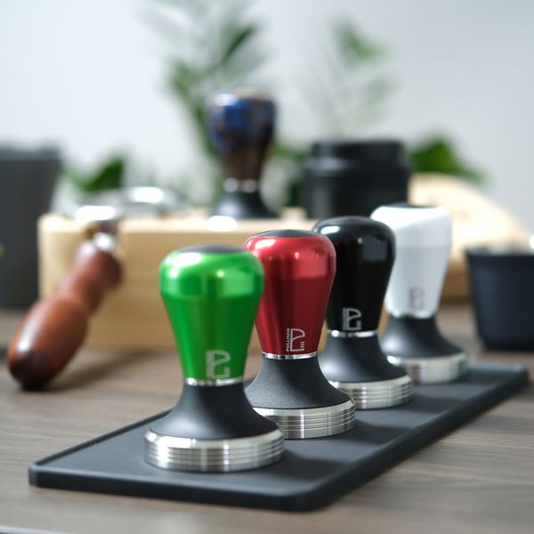 Tampers PULLMAN 58mm 58.5mm acier inoxydable 304 Base plate café inviolable profondeur réglable Version de base conception Froce Barista outils 230923