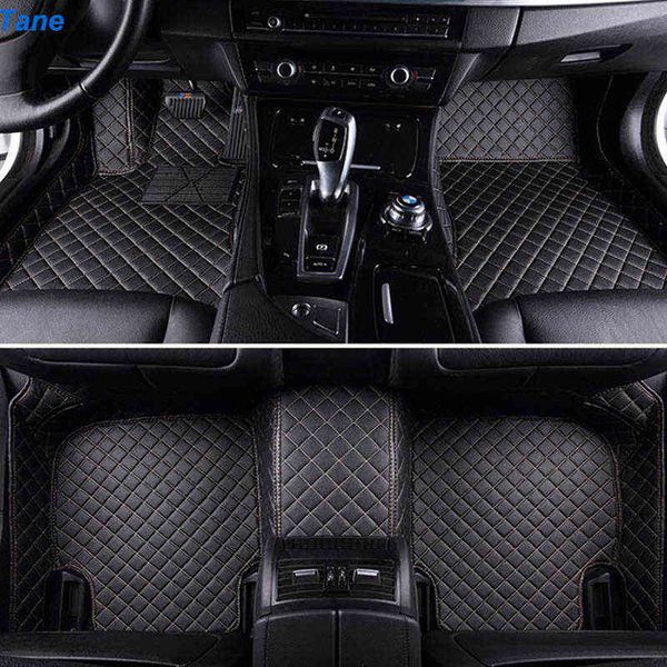 Tapis de sol de voiture en cuir Tane pour subaru forester 2009 2014 legacy 2007 xv 2014 impreza 2007 accessoires tapis tapis H220415